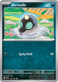 Shroodle 120/191 Common Surging Sparks Pokémon card