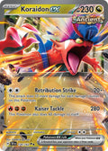 Koraidon EX 120/162 Double Rare Temporal Forces Pokémon card