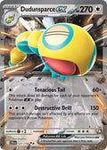 Dudunsparce EX 121/159 Double Rare Journey Together Pokémon card