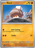 Nacli 121/193 Common Paldea Evolved Pokémon card