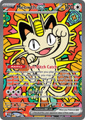 Meowth EX 121/088 Special Illustration Rare Perfect Order Pokémon card