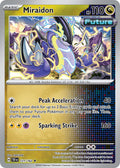 Miraidon 121/162 Rare Temporal Forces Pokémon card