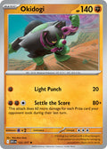 Okidogi 122/217 Rare Ascended Heroes Pokémon card
