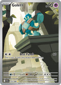 Golett 122/086 Illustration Rare Black Bolt Pokémon card