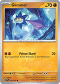 Glimmet 122/197 Common Obsidian Flames Pokémon card