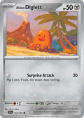 Alolan Diglett 122/191 Common Surging Sparks Pokémon card