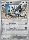 Aggron 122/167 Rare Twilight Masquerade Pokémon card