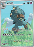 Golurk 123/086 Illustration Rare Black Bolt Pokémon card