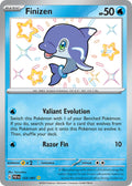 Finizen 123/091 Shiny Rare Paldean Fates Pokémon card