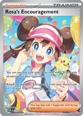 Rosa's Encouragement 123/088 Special Illustration Rare Perfect Order Pokémon card