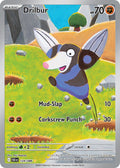 Drilbur 124/086 Illustration Rare Black Bolt Pokémon card