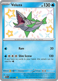 Veluza 125/091 Shiny Rare Paldean Fates Pokémon card