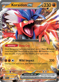 Koraidon EX 125/198 Double Rare Scarlet & Violet Pokémon card