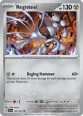 Registeel 125/191 Rare Surging Sparks Pokémon card