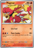 Magmar 126/165 Uncommon 151 Pokémon card