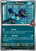 Team Rocket's Murkrow 126/217 Common Ascended Heroes Pokémon card