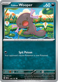 Paldean Wooper 126/197 Common Obsidian Flames Pokémon card