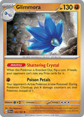Glimmora 126/193 Rare Paldea Evolved Pokémon card