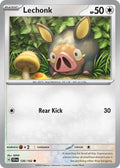 Lechonk 126/142 Common Stellar Crown Pokémon card