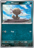 Paldean Wooper 127/197 Common Obsidian Flames Pokémon card