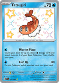 Tatsugiri 127/091 Shiny Rare Paldean Fates Pokémon card
