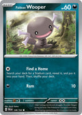 Paldean Wooper 128/193 Common Paldea Evolved Pokémon card
