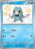 Frigibax 128/091 Shiny Rare Paldean Fates Pokémon card
