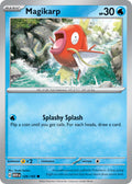Magikarp 129/165 Common 151 Pokémon card