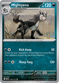 Mightyena 129/217 Rare Ascended Heroes Pokémon card