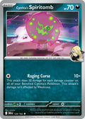 Cynthia's Spiritomb 129/182 Common Destined Rivals Pokémon card