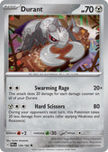 Durant 129/182 Uncommon Paradox Rift Pokémon card