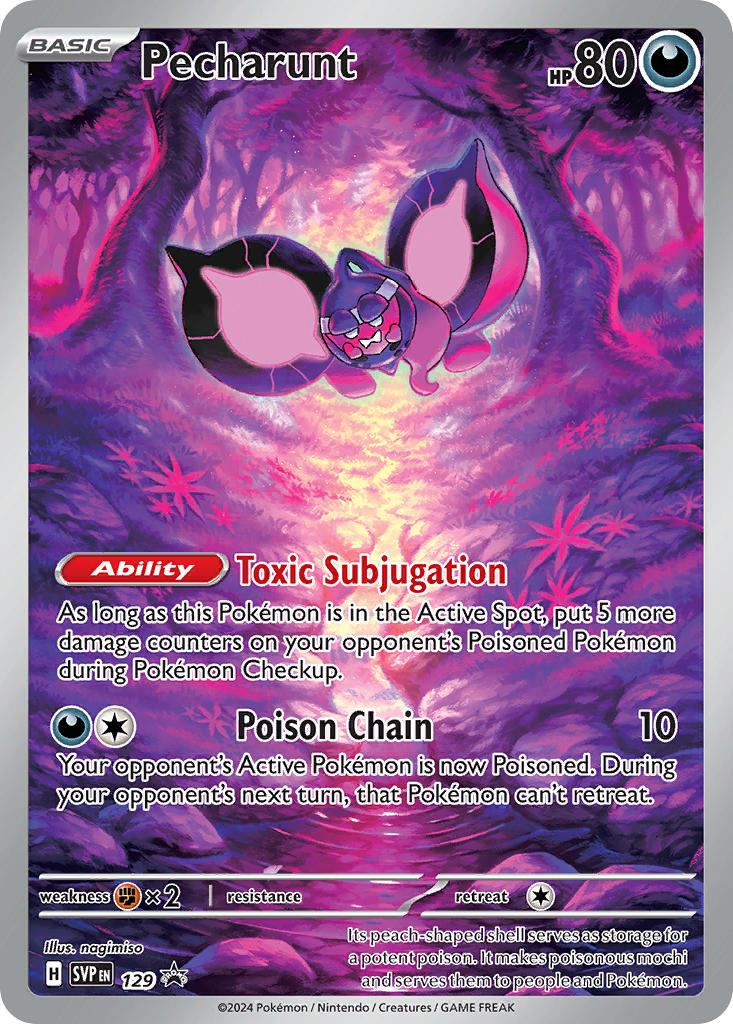 Pecharunt 129/SVP Promo Scarlet & Violet Promos Pokémon card