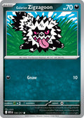 Galarian Zigzagoon 130/217 Common Ascended Heroes Pokémon card