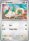 Drampa 130/159 Common Journey Together Pokémon card