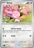 Skitty 130/162 Common Temporal Forces Pokémon card
