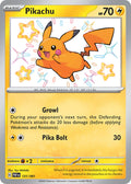 Pikachu 131/091 Shiny Rare Paldean Fates Pokémon card