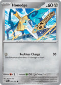 Honedge 131/182 Common Paradox Rift Pokémon card