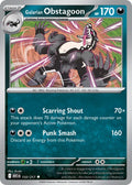 Galarian Obstagoon 132/217 Rare Ascended Heroes Pokémon card