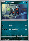Houndour 132/197 Common Obsidian Flames Pokémon card