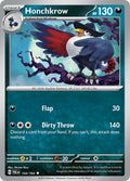 Honchkrow 132/193 Rare Paldea Evolved Pokémon card