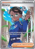 Amarys 132/131 Ultra Rare Prismatic Evolutions Pokémon card