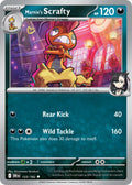 Marnie's Scrafty 133/182 Common Destined Rivals Pokémon card