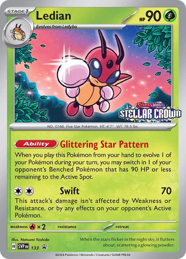 Ledian 133/SVP Promo Scarlet & Violet Promos Pokémon card