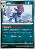 Weavile 134/193 Uncommon Paldea Evolved Pokémon card