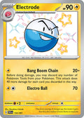 Electrode 134/091 Shiny Rare Paldean Fates Pokémon card