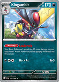 Kingambit 134/198 Rare Scarlet & Violet Pokémon card