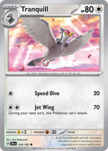 Tranquill 134/162 Common Temporal Forces Pokémon card