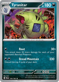 Tyranitar 135/193 Rare Paldea Evolved Pokémon card