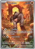 Terrakion 135/086 Illustration Rare White Flare Pokémon card