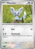 Minccino 136/162 Common Temporal Forces Pokémon card